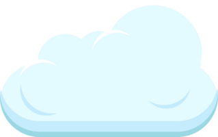 Set of blue sky, clouds. png