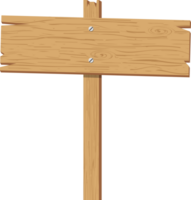 Wooden signboards icon png