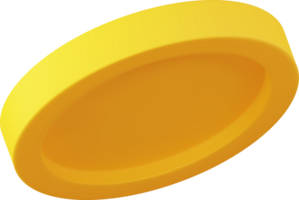 golden coin in different shape png