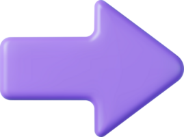 3d Arrow pointer, mouse cursor. png