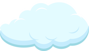 Set of blue sky, clouds. png