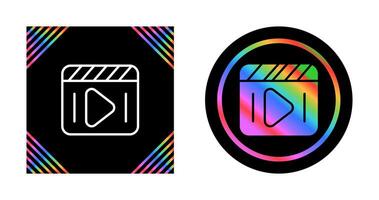 Clapperboard Vector Icon