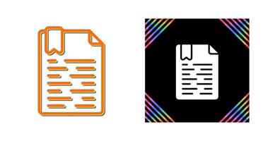 Document Vector Icon