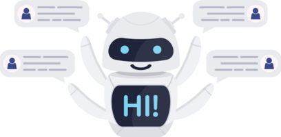 chatbot robot concepto. png