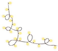 Natale luci icona png