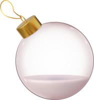 3d Weihnachten Ball png