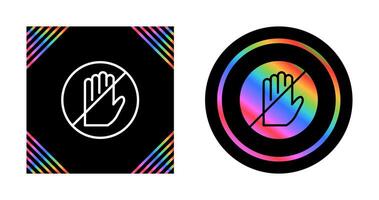 Restriction Vector Icon