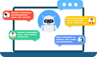 chatbot robot concepto. png