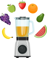 Electronic food and smoothie png