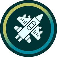 Military Aircraft Vector Icon