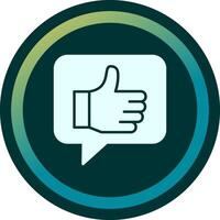 Thumbs Up Vector Icon