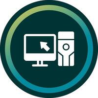 Computer Vector Icon