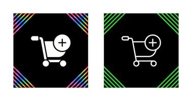 Shoping Cart Add Vector Icon