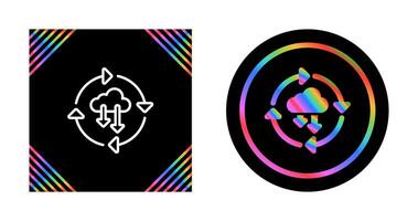 Continuous Deployment Vector Icon