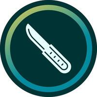 icono de vector de cuchillo