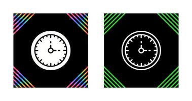 Clock Three Vector Icon