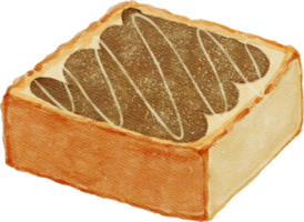 ovaltina crostini acquerello png