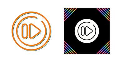Next Track Circle Vector Icon
