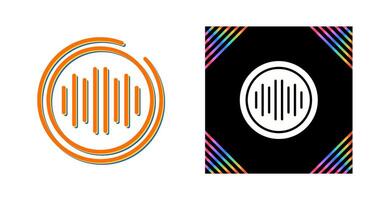 Audio Spectrum Vector Icon