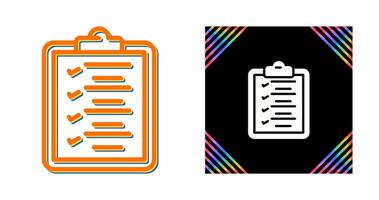 Checklist Vector Icon