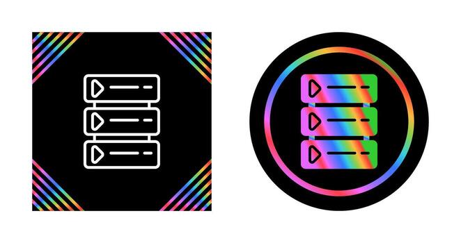 icono de vector de servidor