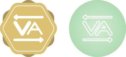 Kerning Vector Icon
