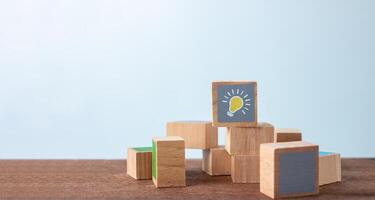 There are many questions and concerns raised. But the person with the idea will win, Idea concept photo