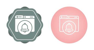 Notification Bell Vector Icon