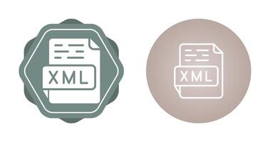 XML Vector Icon