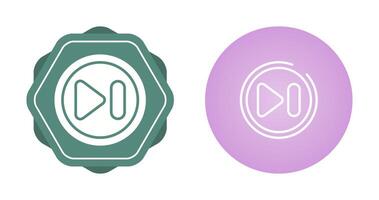 Next Track Button Vector Icon