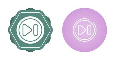 Next Track Button Vector Icon