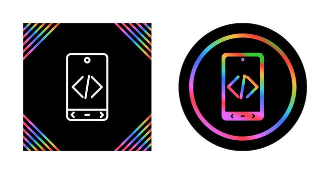 desarrollar icono de vector