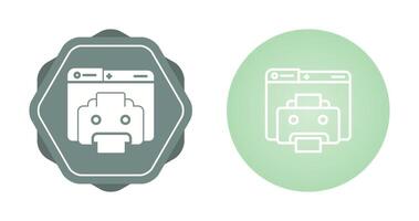 Printer Vector Icon