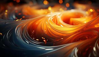 AI generated Abstract backdrop with vibrant colors and glowing shapes generated by AI photo