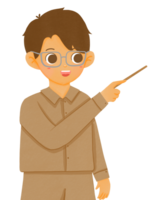 personagem professor masculino png