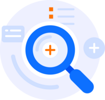 search engine modern icon illustration png