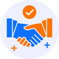 handshake icon illustration png