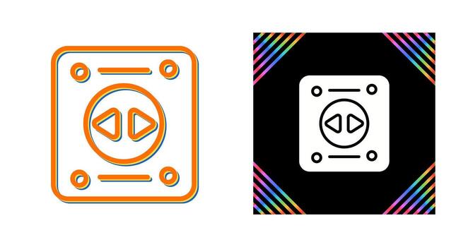 icono de vector de enchufe