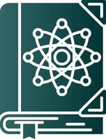 Sciene Glyph Gradient Green Icon vector