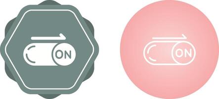 On Button Vector Icon