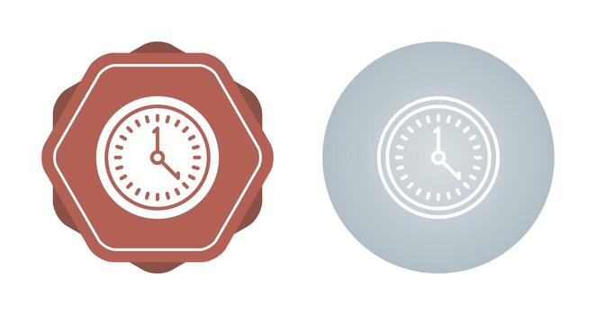 Clock Vector Icon