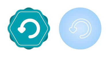 Rotate Left Vector Icon