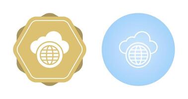 Cloud Network Vector Icon