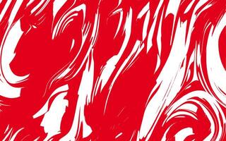 a red and white abstract background with swirls vector