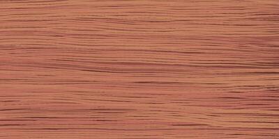 Uniform red oak wood grain texture with horizontal veins. Vector wooden background. Lining boards wall. Dried planks. Painted wood. Swatch for laminate