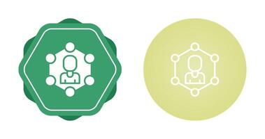 Network Segmentation Vector Icon