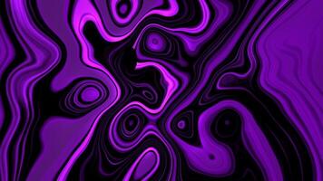 Purple shade liquid fractal motion background, stock video