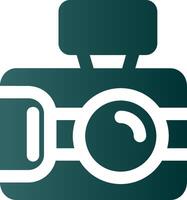 Photo capture Glyph Gradient Green Icon vector