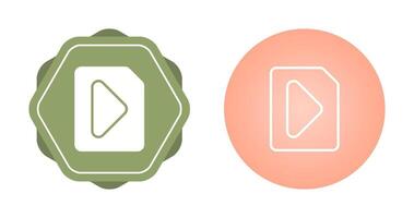 Video File Vector Icon