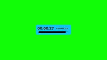 Digital Countdown Timer 28 Second. Timer Countdown Icon Animation. video